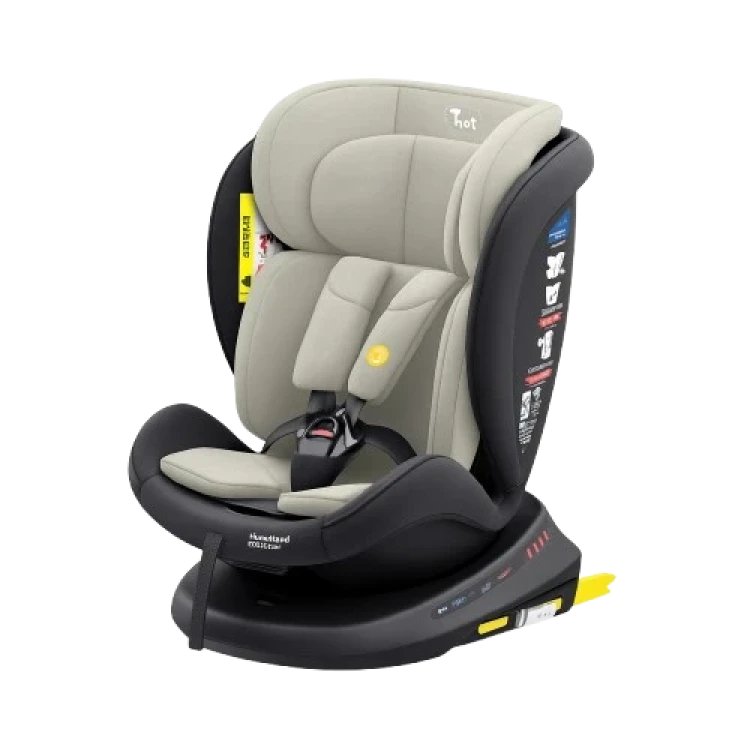 Carseat Tiny's Standard Edition – Black & Grey