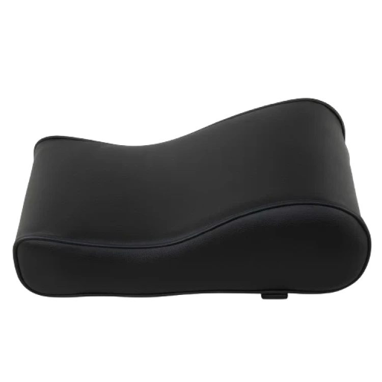 Black Leather Design Arm Rest