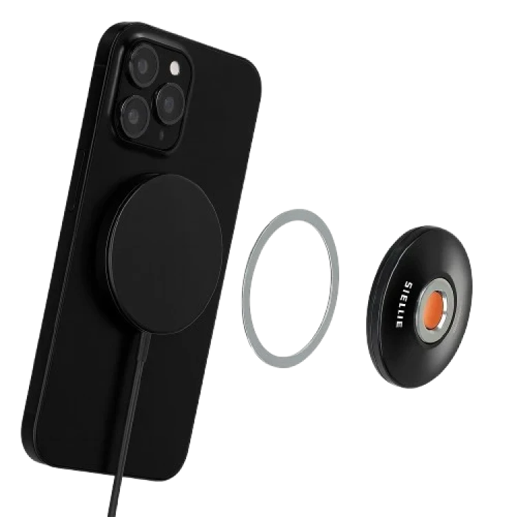NiteIze Steelie Orbiter Plus Magnetic Socket + Metal Ring