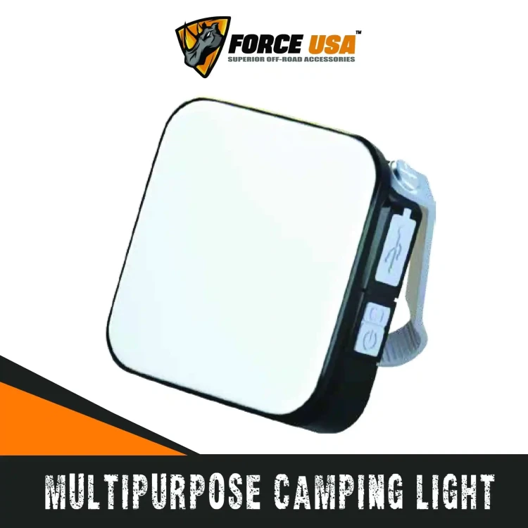 مصباح تخييم متعدد الأغراض مع بنك طاقة FORCE USA 1100PCS