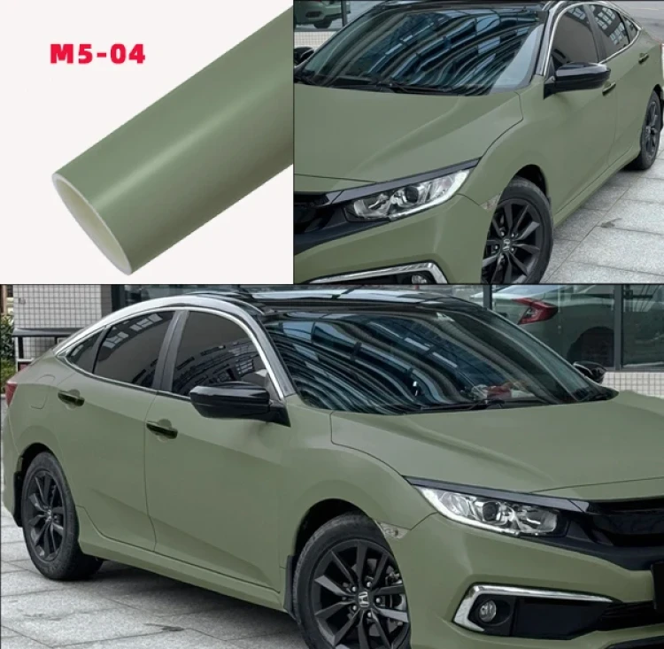 Car Wrap Vinyl – Armoured Green