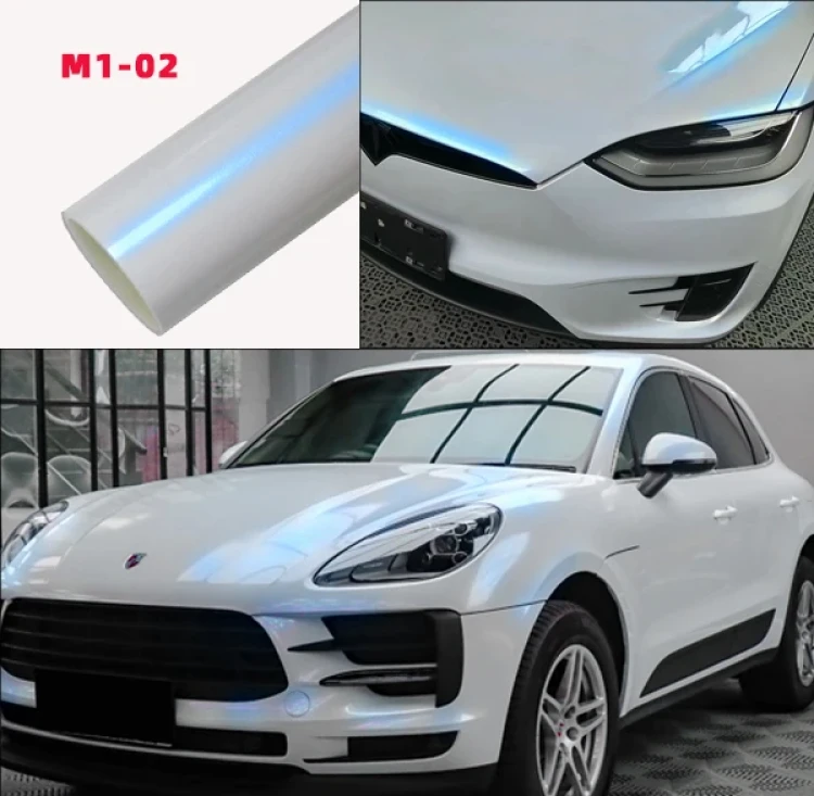 Gloss Blue Car Vinyl Wrap