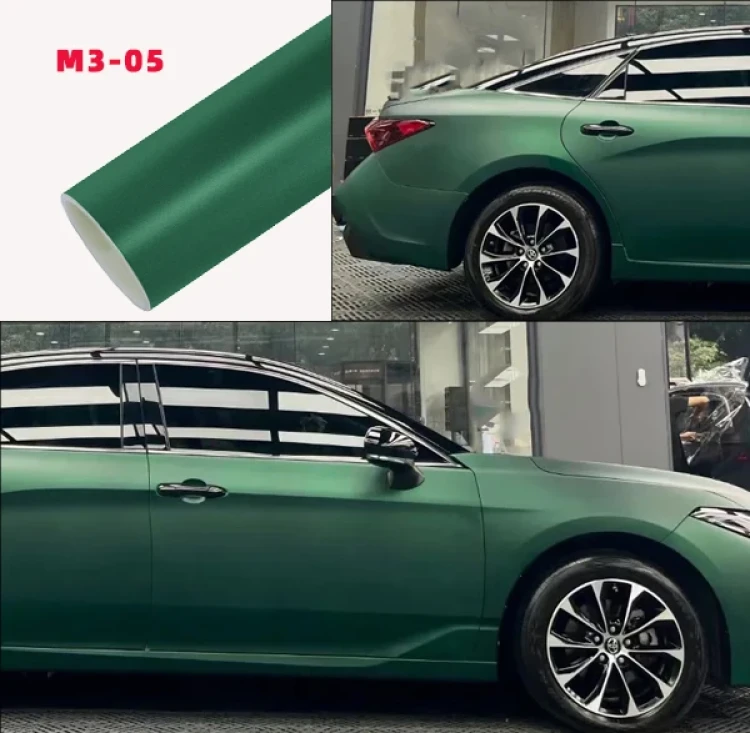 تغليف السيارات فينيل أخضر Green