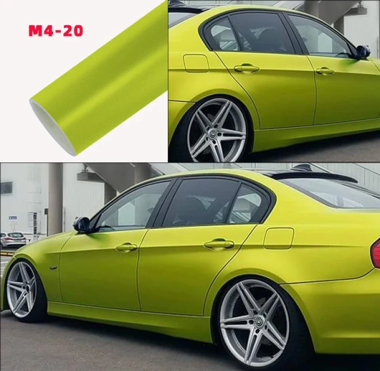 Car Wrap Vinyl Lemon Yellow