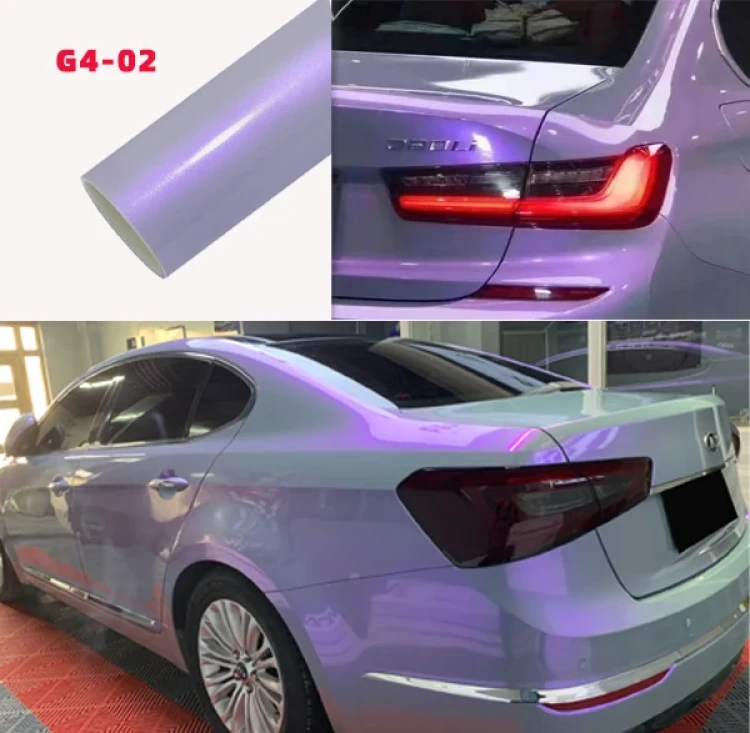 Car Wrap Vinyl Grey Purple