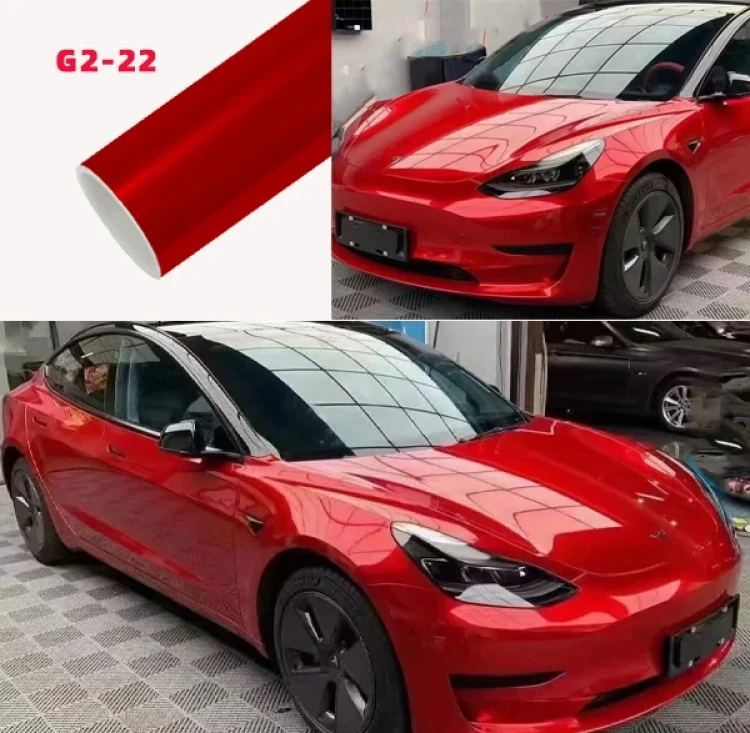 Soul Red Car Wrap Vinyl