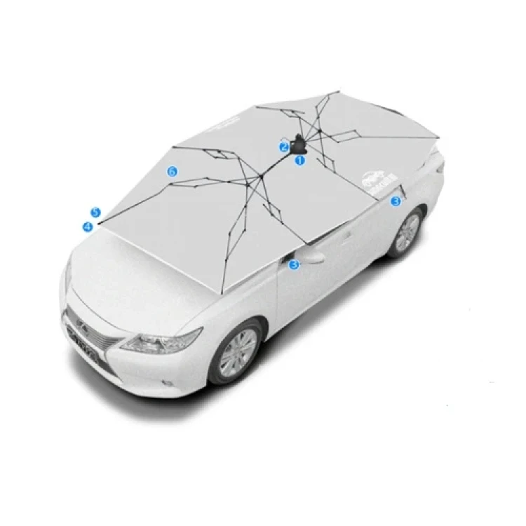 Automatic Car Umbrella Sunshade – Portable Car Tent Cover