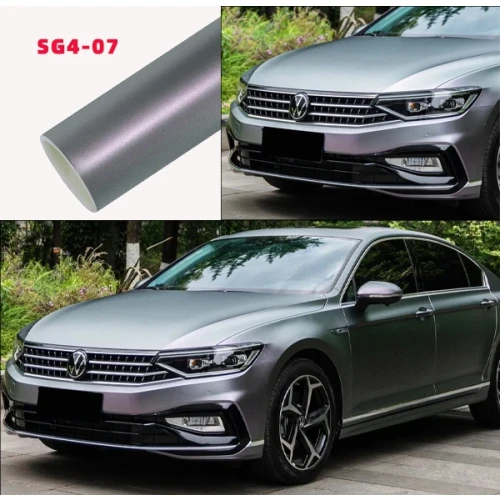 Grey Purple 3D Car Wrap Vinyl