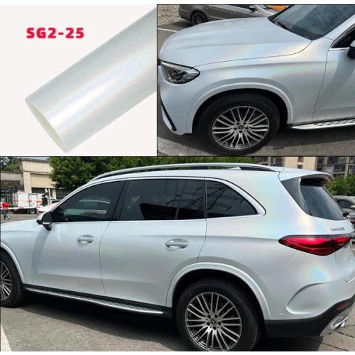 Matte White Car Wrap Vinyl - Carlori Gloss Rainbow