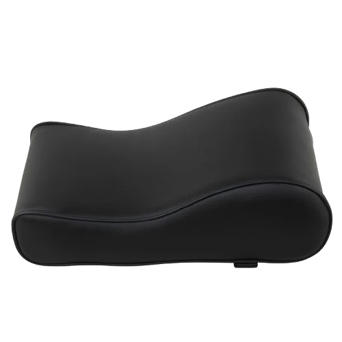 Black Leather Design Arm Rest