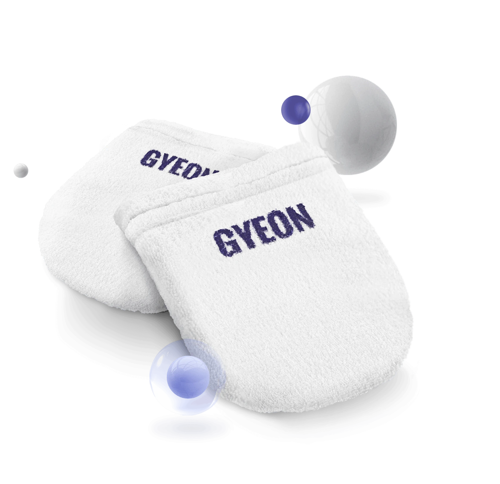 Q²M MF Applicator EVO – 2-Pack Microfiber Applicators