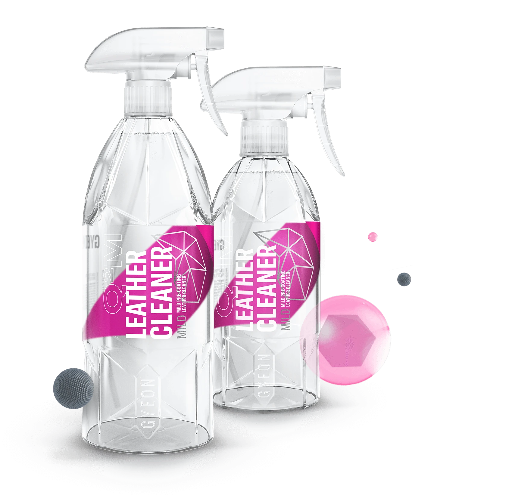 Q²M LeatherCleaner Mild 500ml – Gentle Leather Cleaner