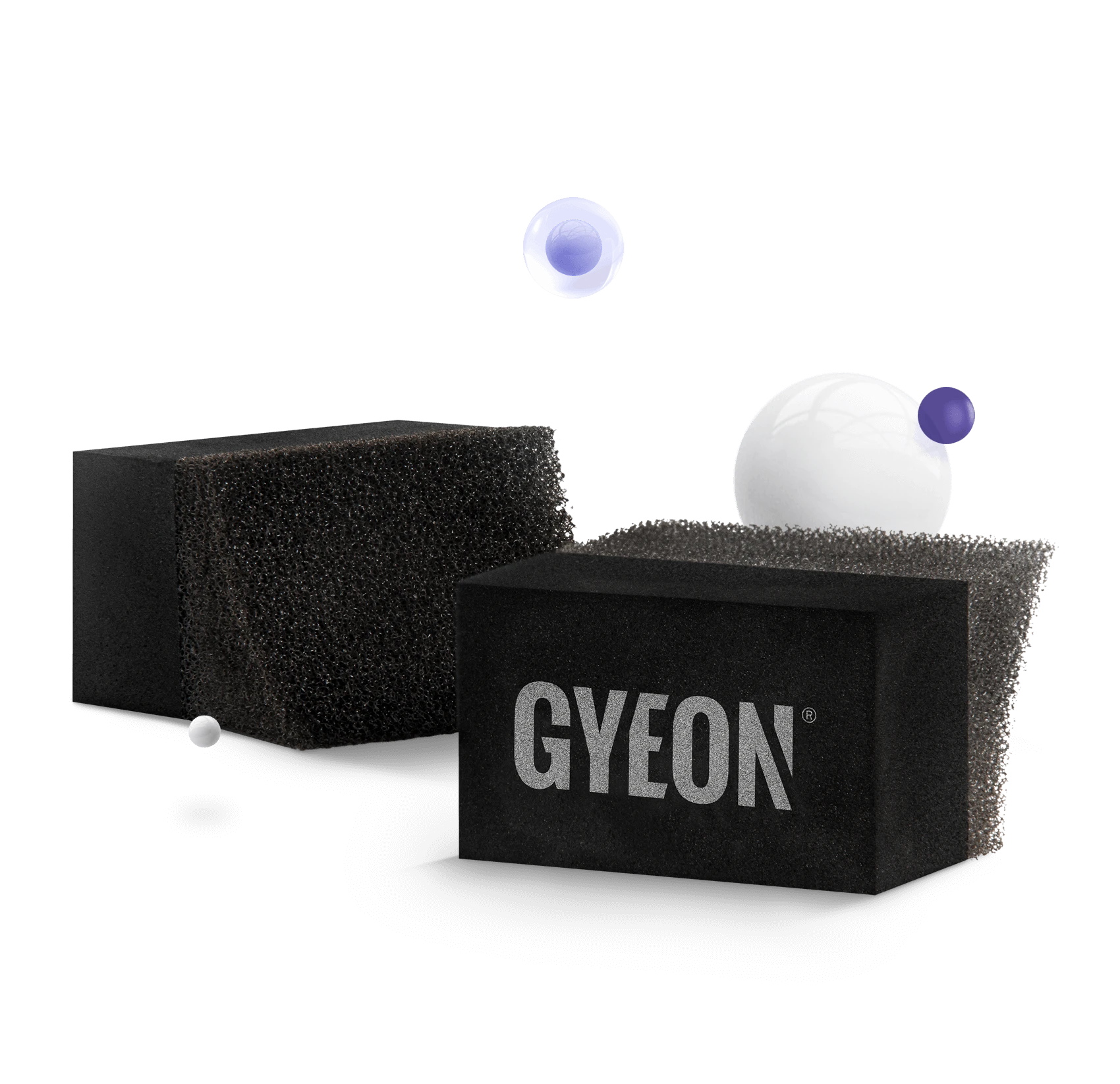 Q²M Tire Applicator (Large) – 2-Pack Tire Dressing Tools | GYEON