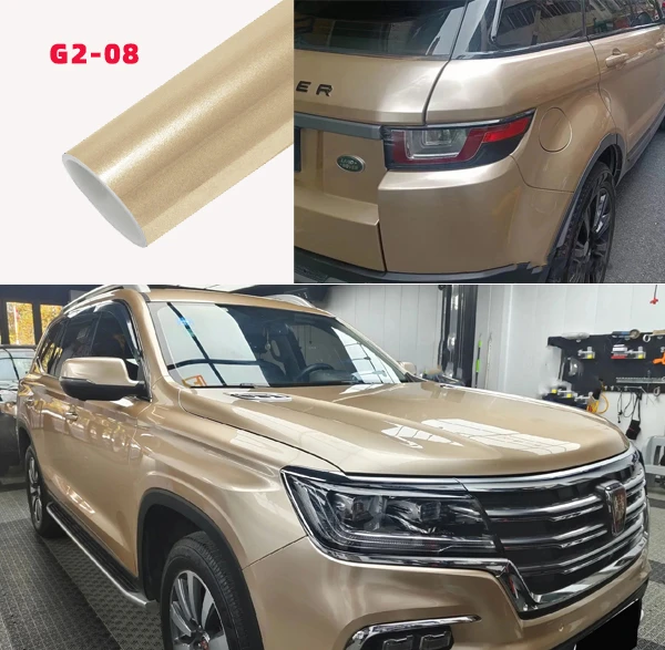 Car Wrap Vinyl – Champaign Gold Glossy