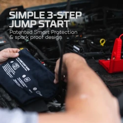 جهاز الطوارئ 4 في 1 لكل سيارة – NEBO Assist Air Jump Starter - Image 4