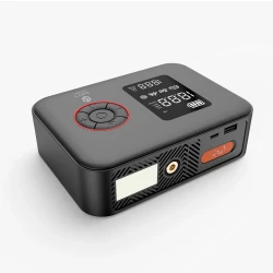 جهاز بدء التشغيل وضاغط الهواء 16000mAh – أداة طوارئ متعددة الوظائف للسيارة - Image 4
