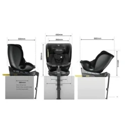 Carseat Tiny's Pro Edition - Black - Image 5