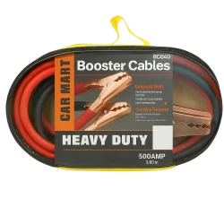 B.CAB 500AMP Heavy Duty Jumper Cable - Oval Package - Image 1