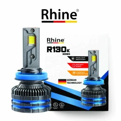 طقم مصابيح أمامية ليد RHINE R130K H1