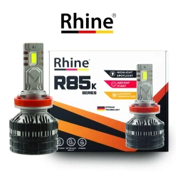 طقم مصابيح أمامية ليد RHINE R85K 9006