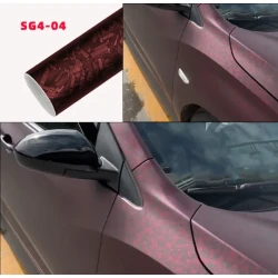 Matt Red 3D Car Wrap Vinyl