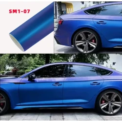 Matte Purple Blue Car Wrap Vinyl - Carlori Chameleon Shining