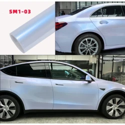 White Purple Car Wrap Vinyl - Carlori Chameleon Shining