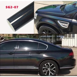 Black Car Wrap Vinyl - Carlori Gloss Rainbow