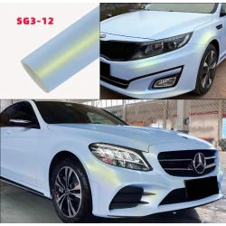 تغليف السيارات فينيل أزرق ذهبي مطفي Matt Blue Gold