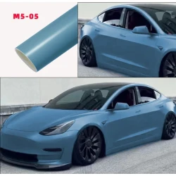 Carlori Vinyl Car Wrap – Blue