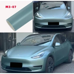 تغليف السيارات فينيل رمادي أزرق Grey Blue