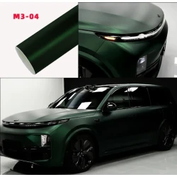 تغليف السيارات فينيل أسود أخضر Black Green