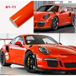 Car Wrap Vinyl Lava Orange