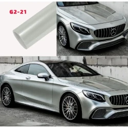 Silver Car Wrap Vinyl